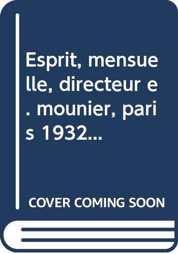 Esprit, nouvelle série, n°12 de décembre 1972