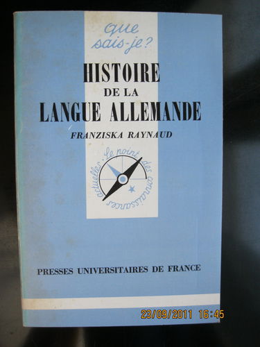 Histoire de la langue allemande