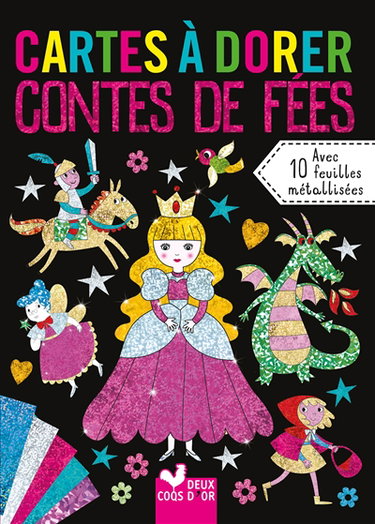 Couverture de Cartes à dorer : contes de fées par Rosalind Elland-Goldsmith
