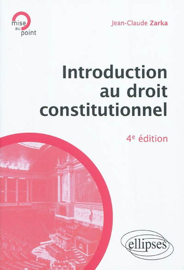 Introduction au droit constitutionnel