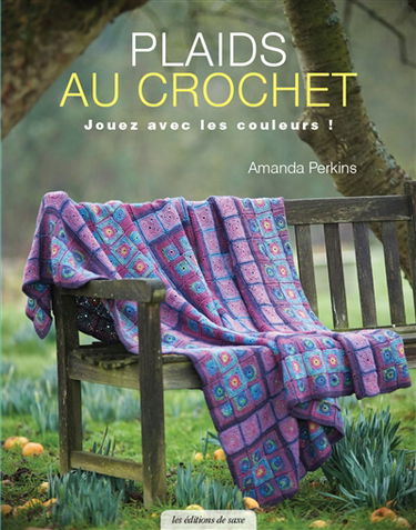 Plaids au crochet : jouez avec les couleurs !