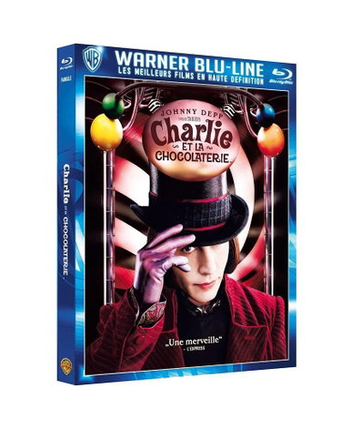 Couverture de Charlie et la chocolaterie [Blu-Ray]