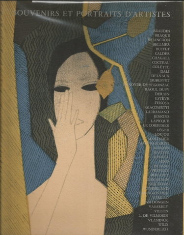 Couverture de Souvenirs & Portraits d' Artistes. Jacques Prevert Le Coeur a L' Ouvrage.