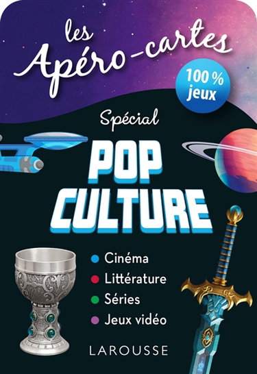 Couverture de Apéro-cartes spécial pop Culture par Collectif