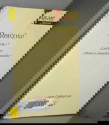 Droit civil, tome 3. Les biens