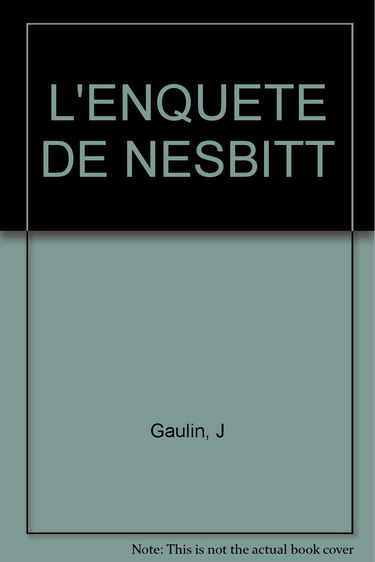 L enquete de nesbitt