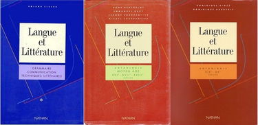 Langue et littérature. Vol. 1. Grammaire, communication, techniques littéraires