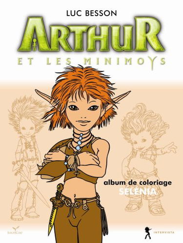 Arthur et les Minimoys - Coloriage Sélénia