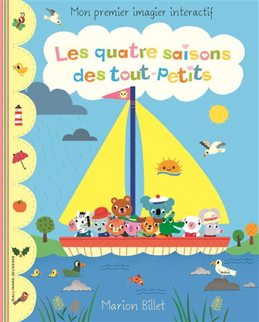 Les quatre saisons des tout-petits : mon premier imagier interactif