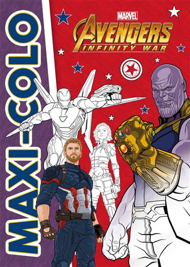 Avengers : infinity war : maxi-colo