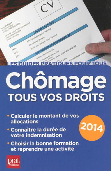 Chômage : tous vos droits : 2014