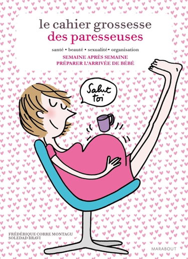 Le cahier grossesse des paresseuses : santé, beauté, sexualité, organisation : semaine après semaine, préparer l'arrivée de bébé