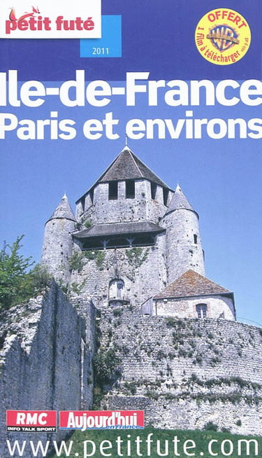 Couverture de Ile-de-France : Paris et environs : 2011 par Dominique Auzias