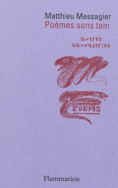 Poèmes sans tain : autres sauvageries
