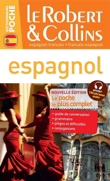 Le Robert & Collins poche espagnol : français-espagnol, espagnol-français