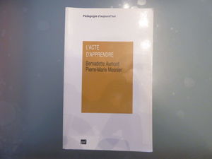 L' acte d'apprendre