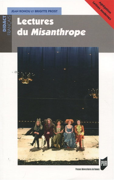Couverture de Lectures du Misanthrope