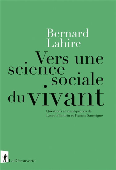 Couverture de Vers une science sociale du vivant. Propriétés du vyvant, propriétés de l'espèce, conséquences sociales et variations culturelles