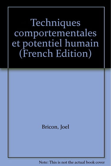 Techniques comportementales et potentiel humain