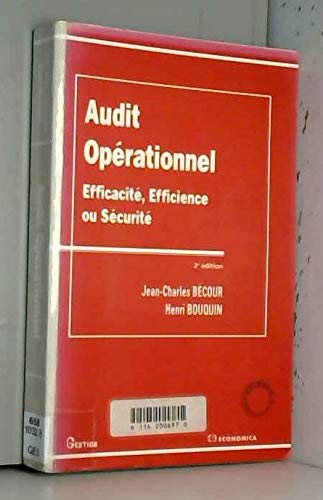 Audit opérationnel : efficacité, efficience ou sécurité