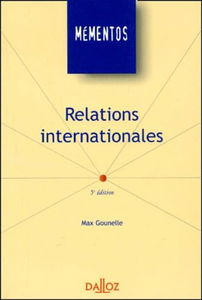Relations Internationales. 5eme Edition