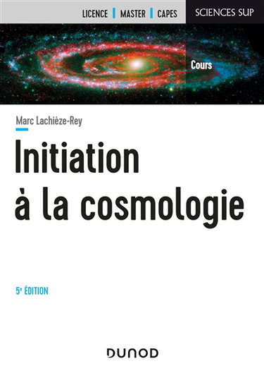 Couverture de Initiation à la cosmologie