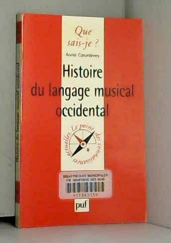 Histoire du langage musical occidental