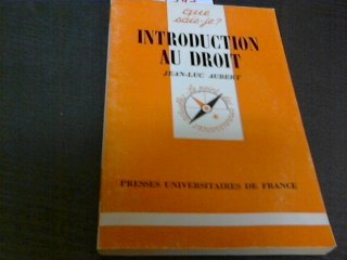 Introduction au droit