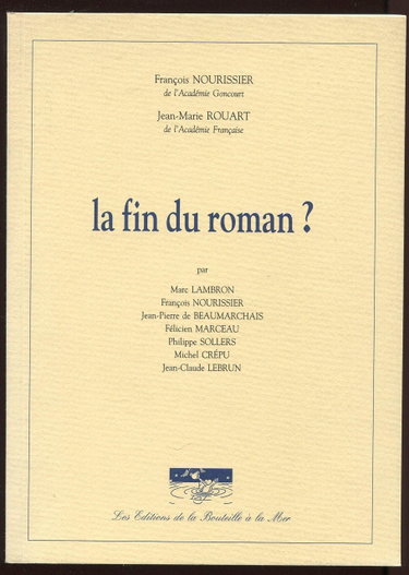 Couverture de La fin du roman? par Collectif