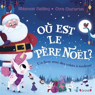 Couverture de Où est le Père Noël ? : un livre avec des volets à soulever