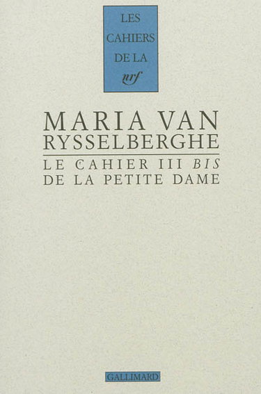 Couverture de Le cahier III bis de la petite dame