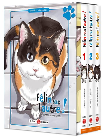Couverture de Félin pour l'autre ! : coffret volumes 1 à 3