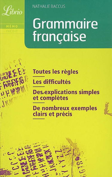 Grammaire française