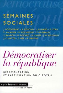 Démocratiser la République : représentation et participation du citoyen