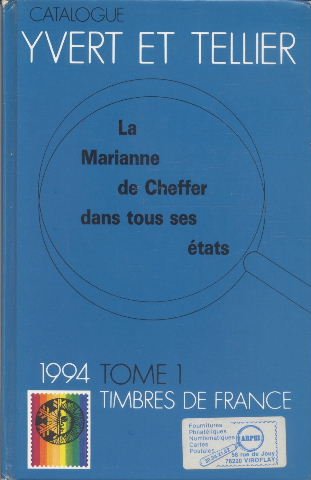 Catalogue de timbres France