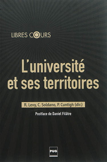 Couverture de L'université et ses territoires : dynamismes des villes moyennes et particularités de sites