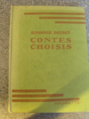 Couverture de Contes choisis de daudet par Alphonse Daudet