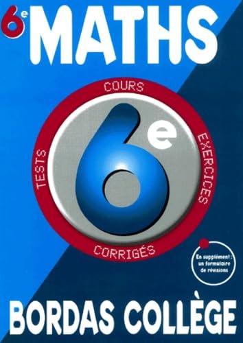 Mathématiques 6e