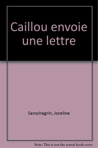 Caillou envoie une lettre