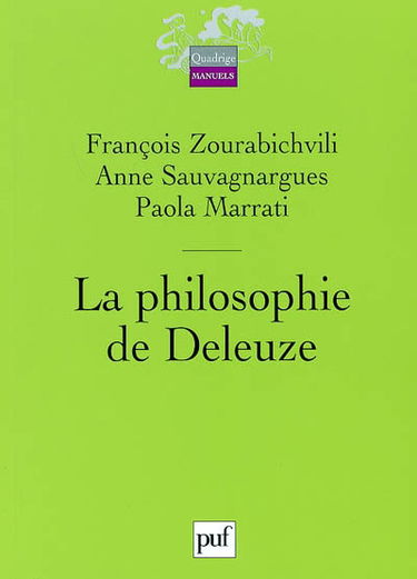 La philosophie de Deleuze