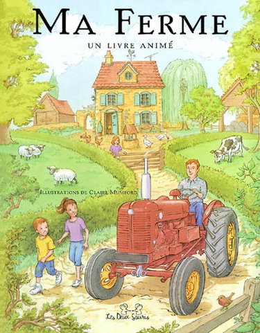 Couverture de Ma ferme : un livre animé