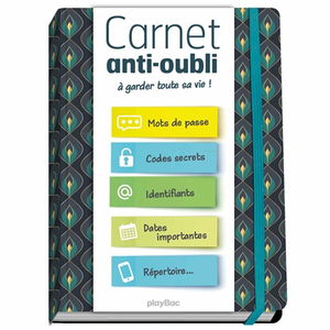 Carnet anti-oubli : à garder toute sa vie !