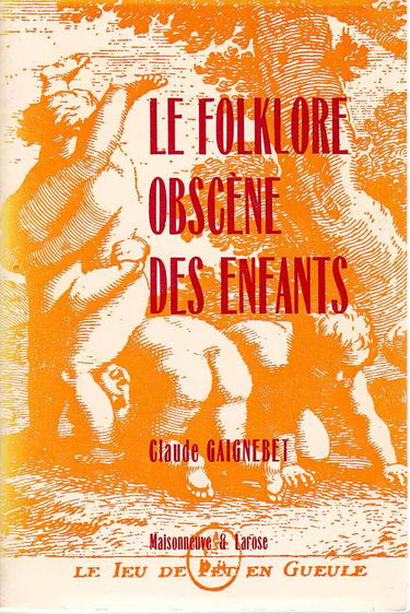 Le Folklore obscène des enfants