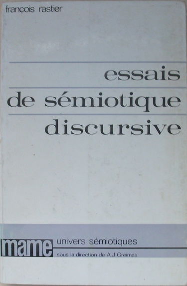 Essais semiotique discursive