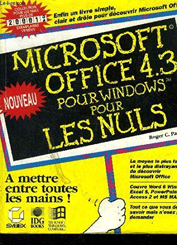 Office 4.3 pour Windows pour les nuls