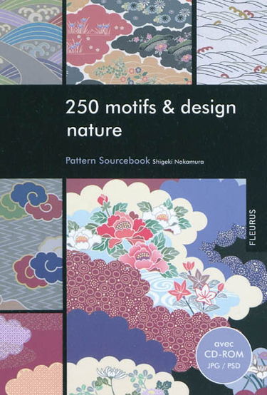 250 motifs & design nature : pattern sourcebook