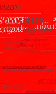 Cours D'Orthographe Cm2 6eme 5eme. Livre Complementaire, Exercices Supplementaires Et Textes A Dicter