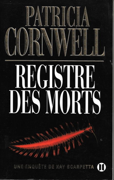 Couverture de Registre des morts par Patricia Cornwell