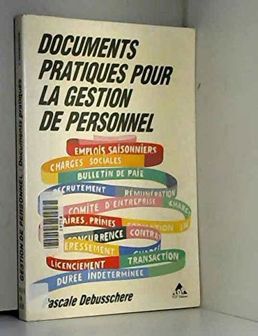 Documents pratiques pour la gestion de personnel