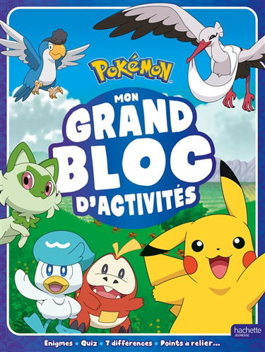 Pokémon : mon grand bloc d'activités